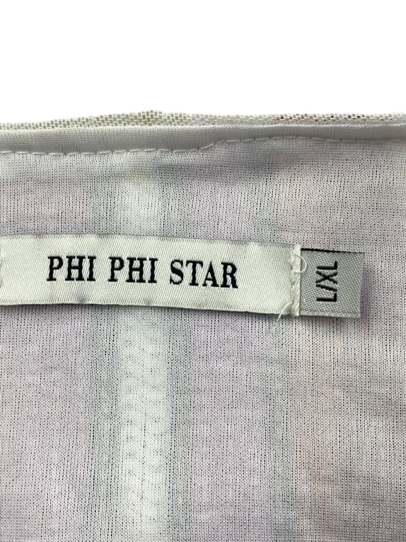 PHI PHI STAR ΦΟΡΕΜΑ ΜΕ ΠΑΓΙΕΤΕΣ ΠΟΛΥΧΡΩΜΟ ΓΥΝΑΙΚΕΙΟ L/XL