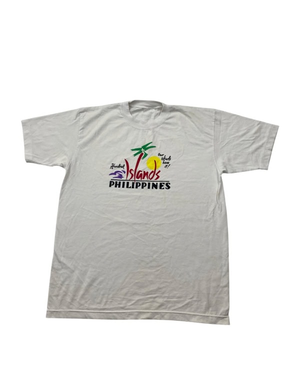 Philippines Islands Graphic T-Shirt Λευκό Unisex