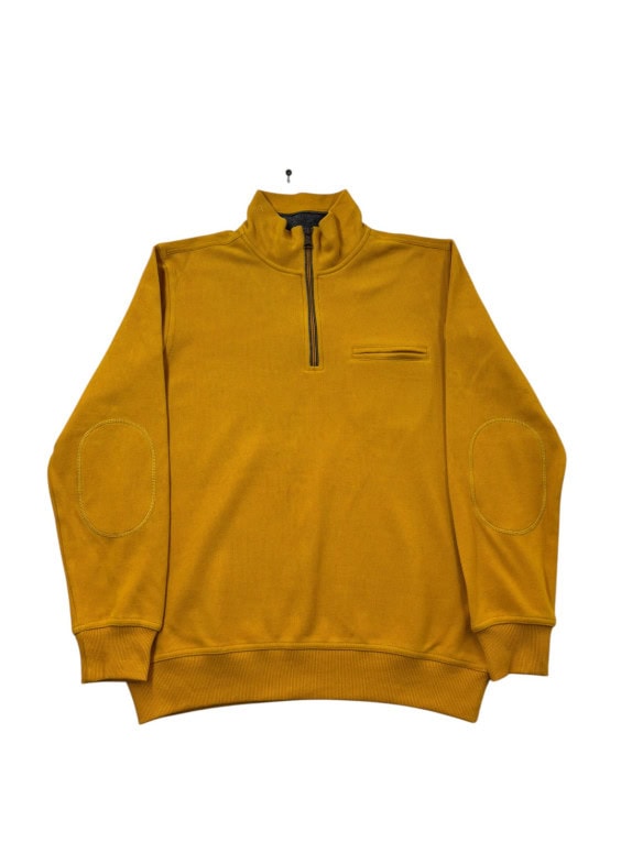 PIERRE CARDIN ΦΟΥΤΕΡ HALF ZIP MINIMAL ΜΟΥΣΤΑΡΔΙ ΑΝΤΡΙΚΟ PRE OWNED M