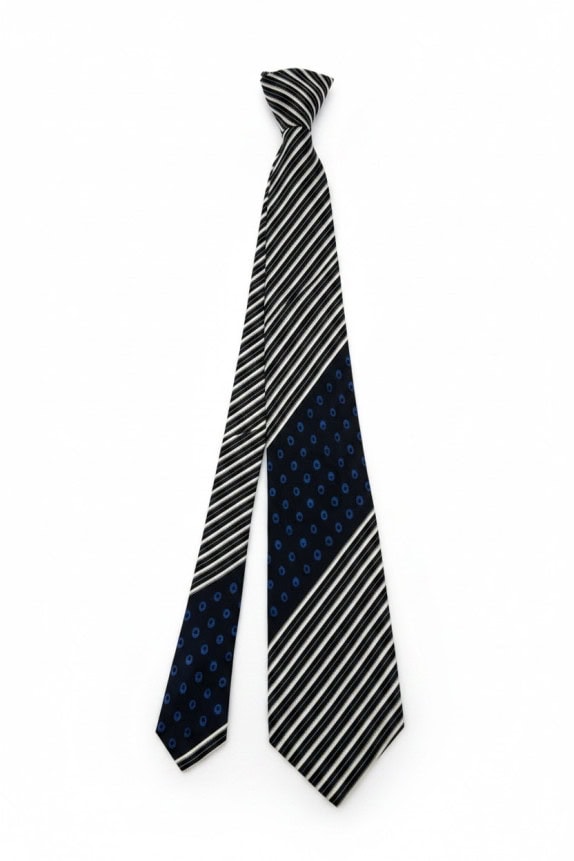 PIERRE CARDIN TIE CLASSIC BLACK MENS PRE OWNED