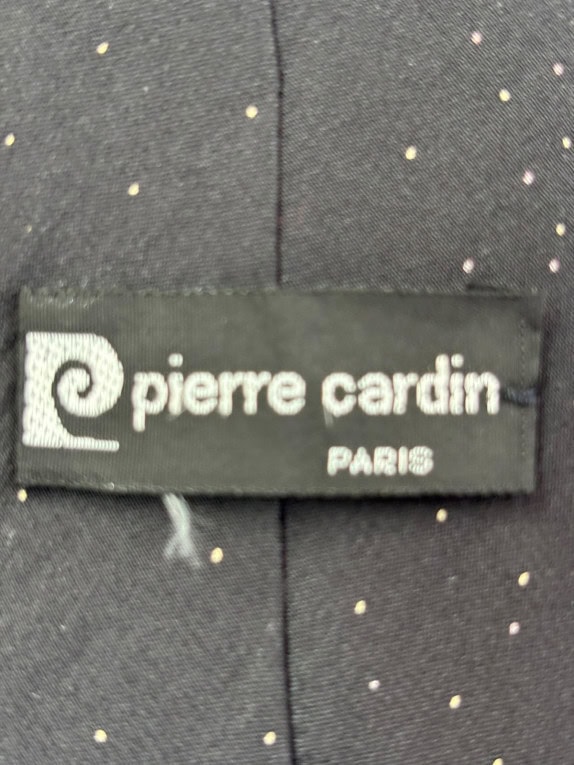 PIERRE CARDIN ΓΡΑΒΑΤΑ ΚΛΑΣΙΚΗ ΜΑΥΡΗ ΑΝΤΡΙΚΟ PRE OWNED