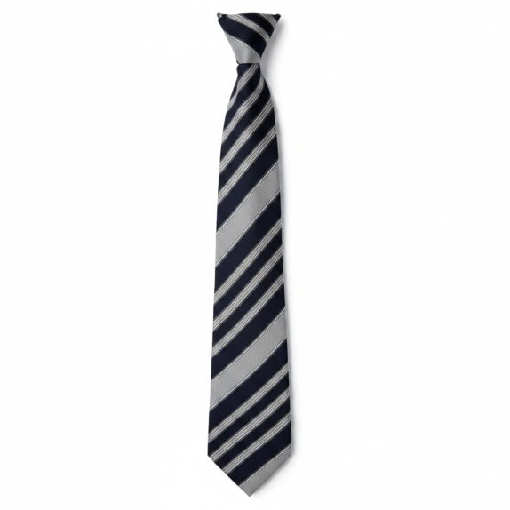 PIERRE CARDIN ΓΡΑΒΑΤΑ ΚΛΑΣΙΚΗ ΡΙΓΕ NAVY ΓΚΡΙ ΑΝΤΡΙΚΟ PRE OWNED
