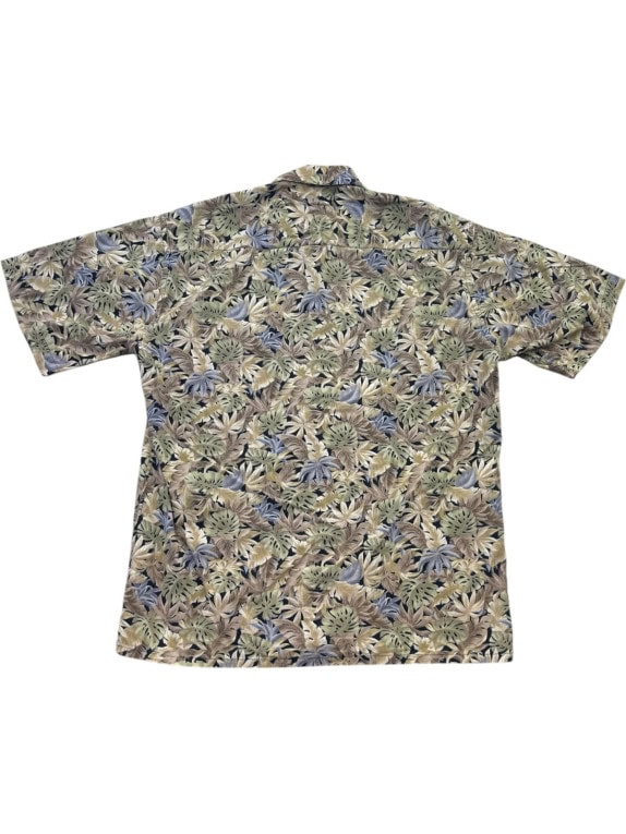 PIERRE CARDIN ΚΟΝΤΟΜΑΝΙΚΟ ΠΟΥΚΑΜΙΣΟ VINTAGE FLORAL ΜΠΕΖ ΑΝΤΡΙΚΟ PRE OWNED M
