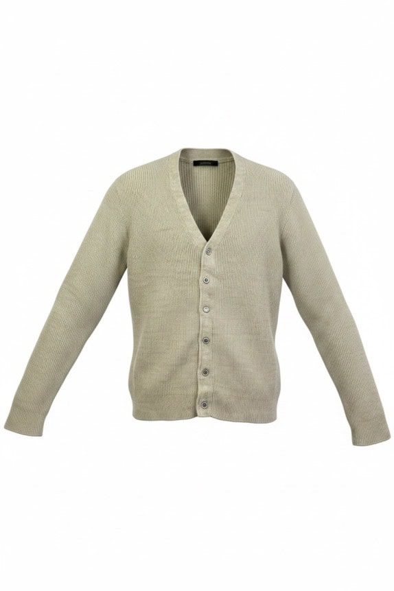 PIERRE CARDIN ΠΛΕΚΤΟ ΠΟΥΛΟΒΕΡ MINIMAL ΚΡΕΜ UNISEX PRE OWNED M
