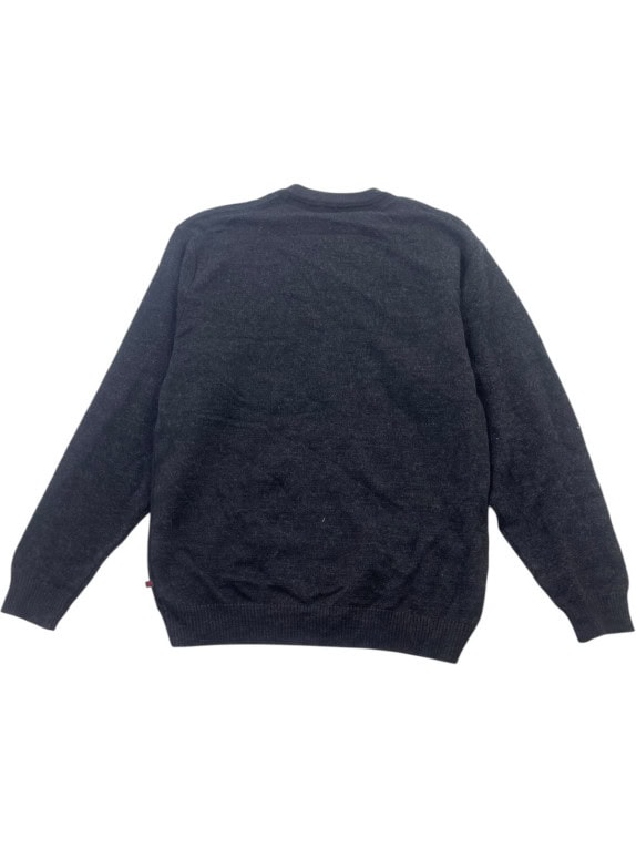 PIERRE CARDIN ΠΛΕΚΤΟ ΠΟΥΛΟΒΕΡ ΡΕΤΡΟ ΑΝΘΡΑΚΙ ΑΝΤΡΙΚΟ PRE OWNED M