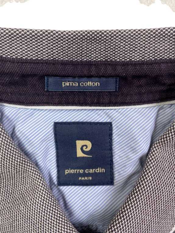 PIERRE CARDIN POLO SHIRT PIMA COTTON ΓΚΡΙ ΑΝΔΡΙΚΟ L-XL
