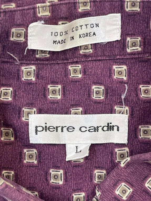 PIERRE CARDIN ΠΟΥΚΑΜΙΣΟ ΚΛΑΣΙΚΟ ΜΩΒ ΑΝΤΡΙΚΟ PRE OWNED L