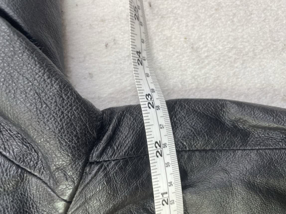 PIERRE CARDIN ΣΑΚΑΚΙ LEATHER BLACK ΑΝΤΡΙΚΟ PRE OWNED L