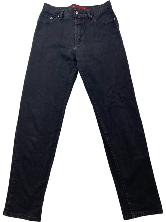 PIERRE CARDIN ΤΖΙΝ ΠΑΝΤΕΛΟΝΙ WASHED ΜΑΥΡΟ ΑΝΤΡΙΚΟ PRE OWNED M