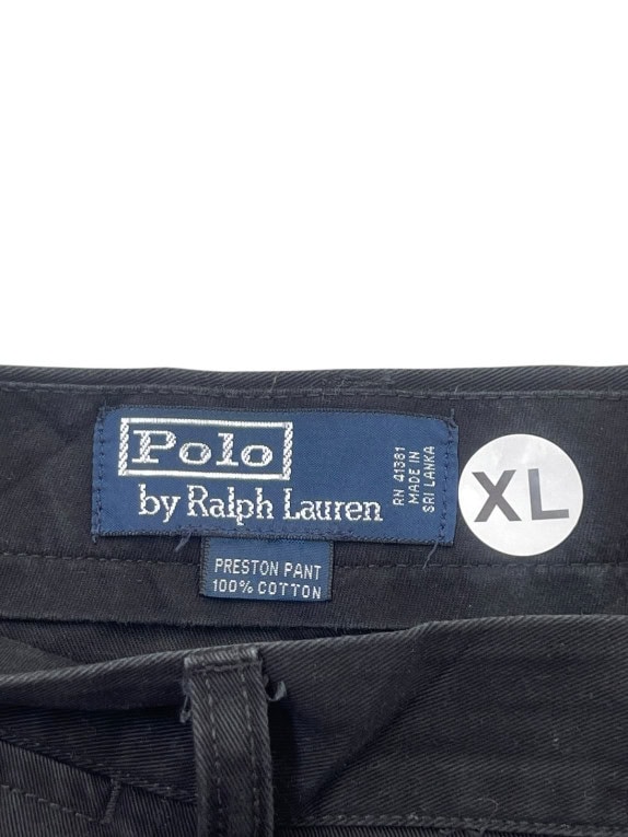 POLO BY RALPH LAUREN ΠΑΝΤΕΛΟΝΙ CHINO CLASSIC ΜΑΥΡΟ ΑΝΤΡΙΚΟ PRE OWNED XL