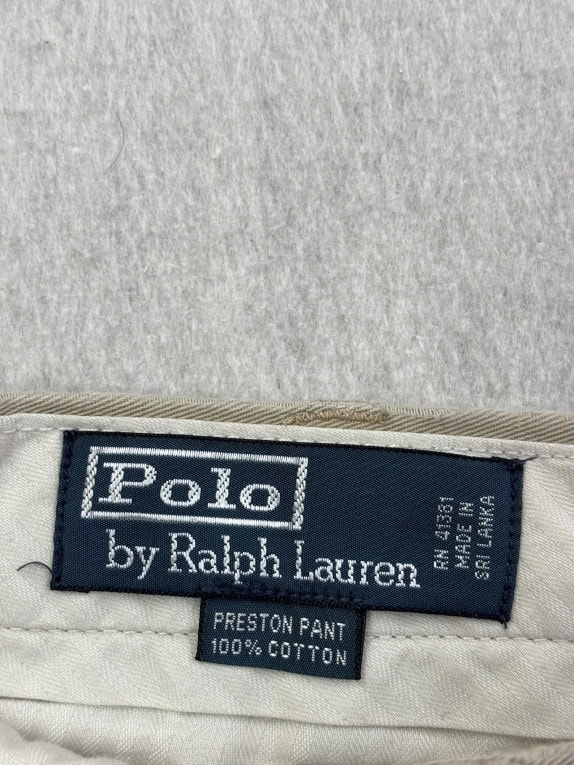 POLO BY RALPH LAUREN ΠΑΝΤΕΛΟΝΙ CHINO ΚΑΦΕ ΑΝΤΡΙΚΟ L pre-owned
