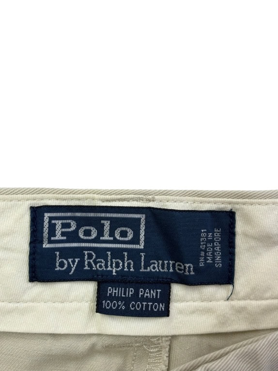 POLO BY RALPH LAUREN PHILIP PANT ΠΑΝΤΕΛΟΝΙ CHINO ΜΠΕΖ ΑΝΤΡΙΚΟ XL pre-owned