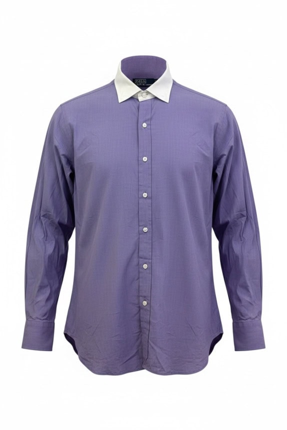 POLO BY RALPH LAUREN ΠΟΥΚΑΜΙΣΟ ΚΛΑΣΙΚΟ ΜΩΒ ΑΝΤΡΙΚΟ PRE OWNED XL