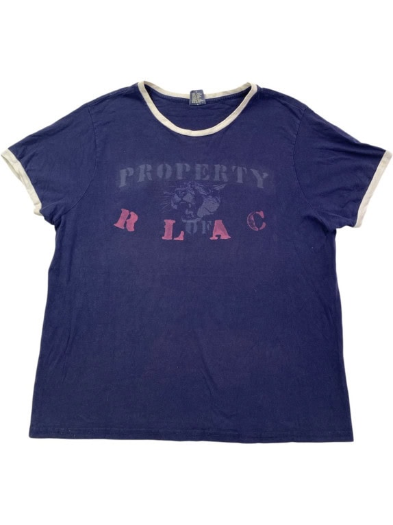 POLO BY RALPH LAUREN RINGER TEE GRAPHIC NAVY ΑΝΤΡΙΚΟ PRE OWNED XL