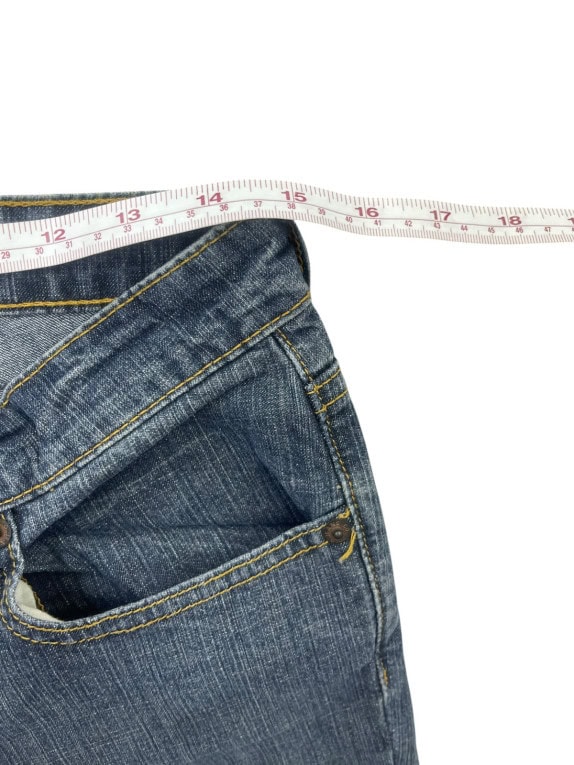 POLO JEANS COMPANY RALPH LAUREN ΤΖΙΝ ΠΑΝΤΕΛΟΝΙ WASHED ΜΠΛΕ ΓΥΝΑΙΚΕΙΟ PRE OWNED S