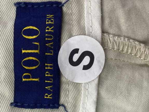 POLO RALPH LAUREN CLASSIC BERMUDA BEIGE MEN PRE OWNED S