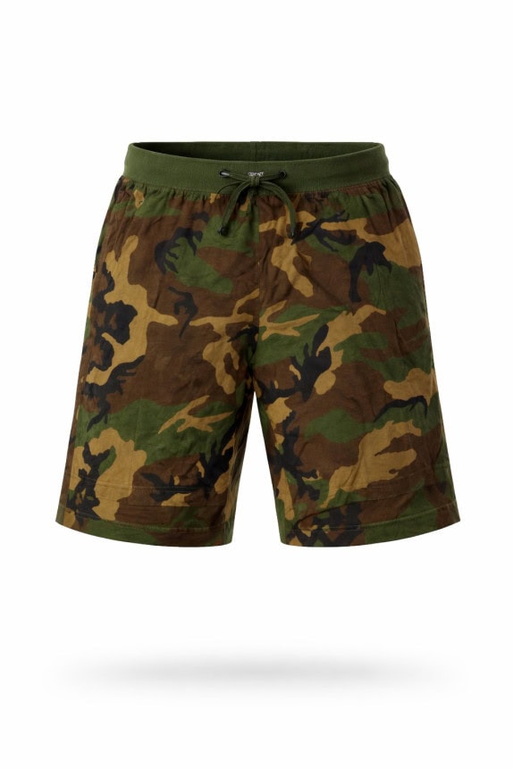 POLO RALPH LAUREN CARGO SHORTS CAMO OLIVA UOMO PRE OWNED M