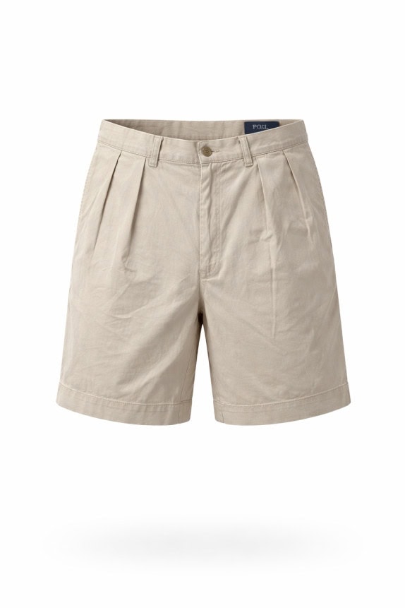 POLO RALPH LAUREN CHINO BERMUDA MINIMAL BEIGE ΑΝΤΡΙΚΟ PRE OWNED M