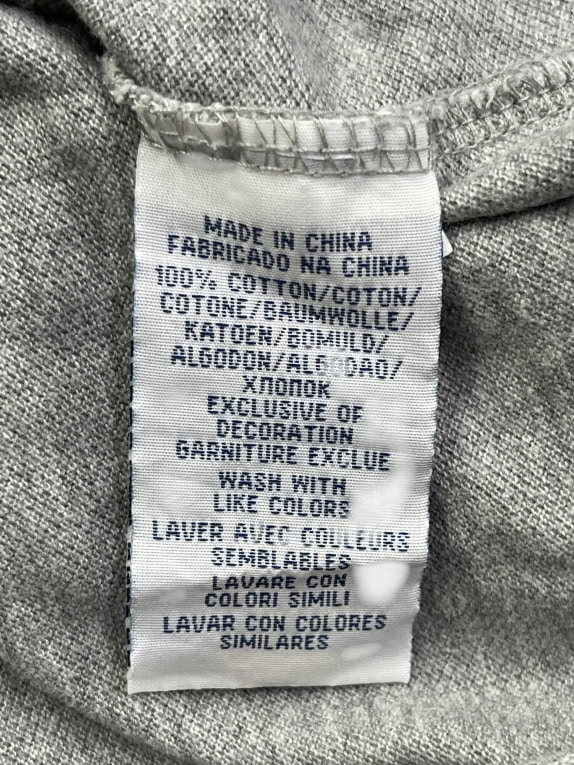 Polo Ralph Lauren Polo grigio a maniche lunghe Custom Fit taglia M