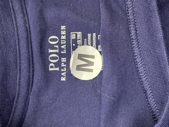 POLO RALPH LAUREN GRAPHIC TEE NAVY ΑΝΤΡΙΚΟ PRE OWNED M