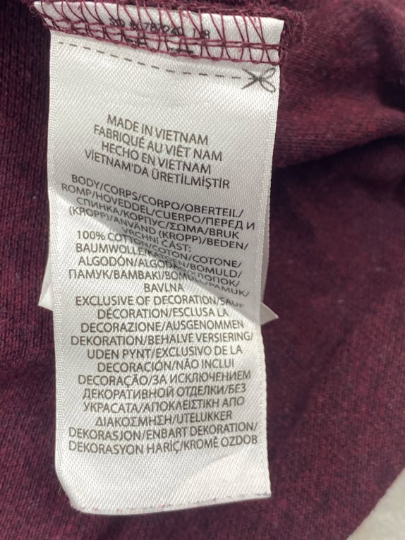 Polo Ralph Lauren Long Sleeve Polo Burgundy Classic Fit