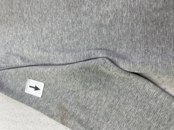 POLO RALPH LAUREN MAGLIA A MANICHE LUNGHE MINIMAL GRIGIA UOMO PRE OWNED L