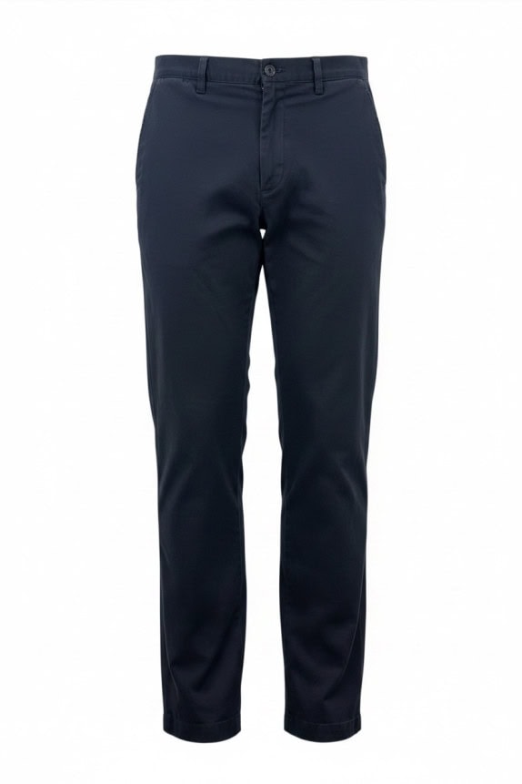 POLO RALPH LAUREN PANTALONI CHINO CLASSICO NAVY UOMO PRE OWNED L