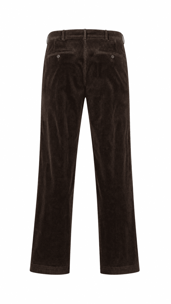 POLO RALPH LAUREN PANTALONI CORDUROY MARRONE UOMO PRE OWNED M