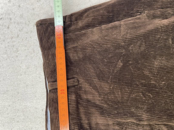 POLO RALPH LAUREN PANTALONI CORDUROY MARRONE UOMO PRE OWNED M