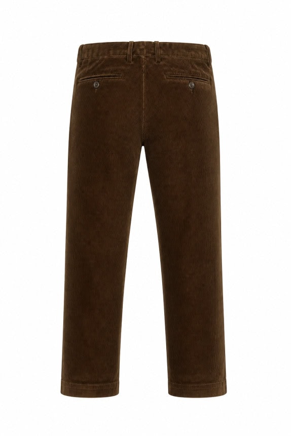 POLO RALPH LAUREN ΠΑΝΤΕΛΟΝΙ CORDUROY ΚΑΦΕ ΑΝΤΡΙΚΟ PRE OWNED S