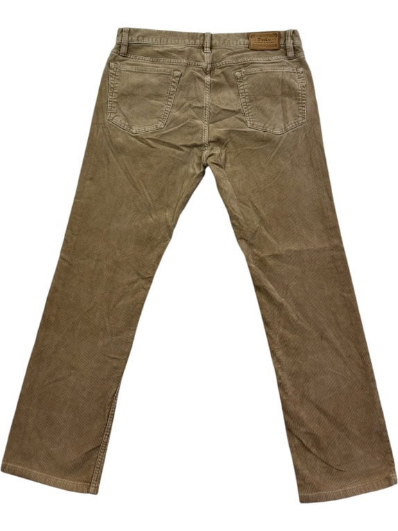 POLO RALPH LAUREN ΠΑΝΤΕΛΟΝΙ CORDUROY VINTAGE ΚΑΦΕ ΑΝΤΡΙΚΟ L pre-owned