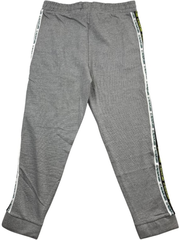 POLO RALPH LAUREN Pantaloni sportivi con nastro logo laterale grigi da uomo XL