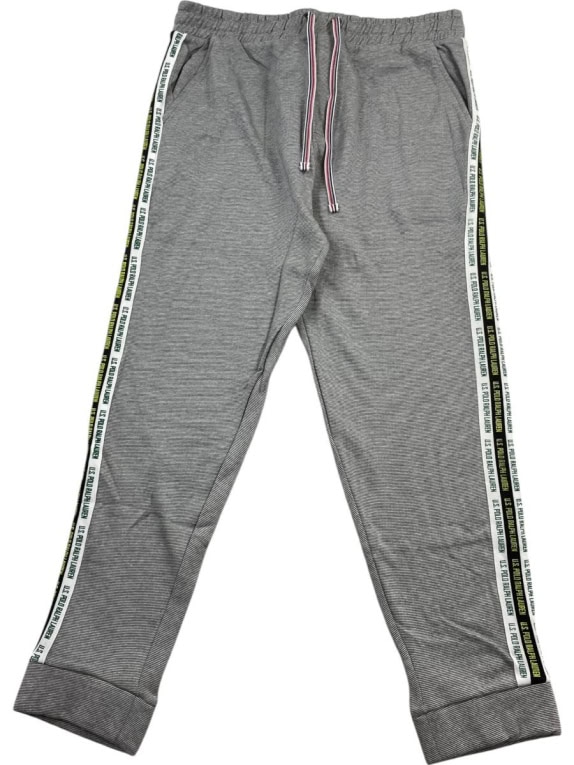 POLO RALPH LAUREN Pantaloni sportivi con logo Side Tape grigi da uomo XL