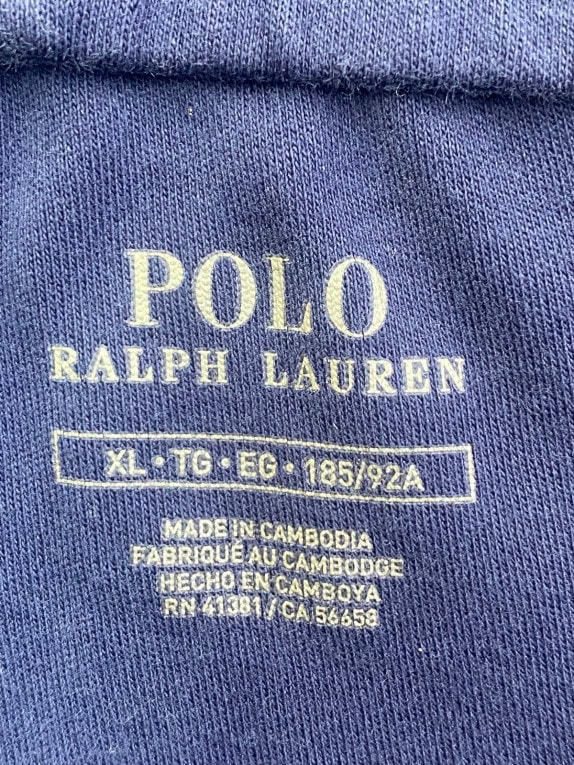 POLO RALPH LAUREN ΠΑΝΤΕΛΟΝΙ ΦΟΡΜΑΣ SPORTSWEAR NAVY ΑΝΤΡΙΚΟ PRE OWNED XL