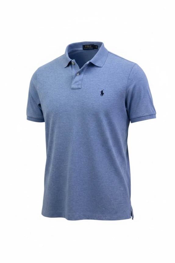 POLO RALPH LAUREN POLO ΜΠΛΟΥΖΑ CLASSIC ΜΠΛΕ ΑΝΤΡΙΚΟ PRE OWNED M