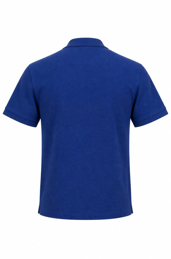 POLO RALPH LAUREN POLO SHIRT CLASSIC BLUE MEN PRE OWNED XL