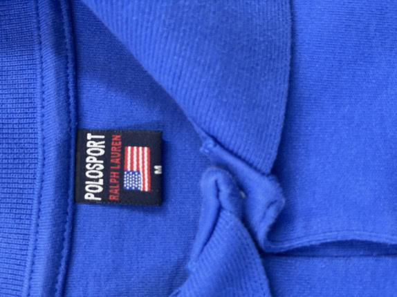 POLO RALPH LAUREN POLO SHIRT PREPPY BLUE ΑΝΤΡΙΚΟ PRE OWNED M
