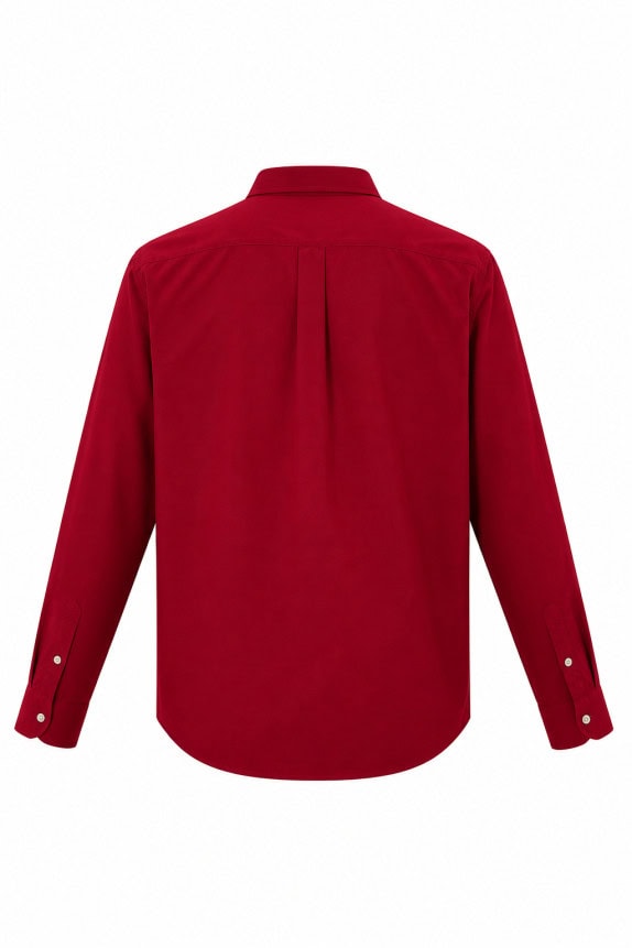 POLO RALPH LAUREN SHIRT CLASSIC FIT RED MEN PRE OWNED L