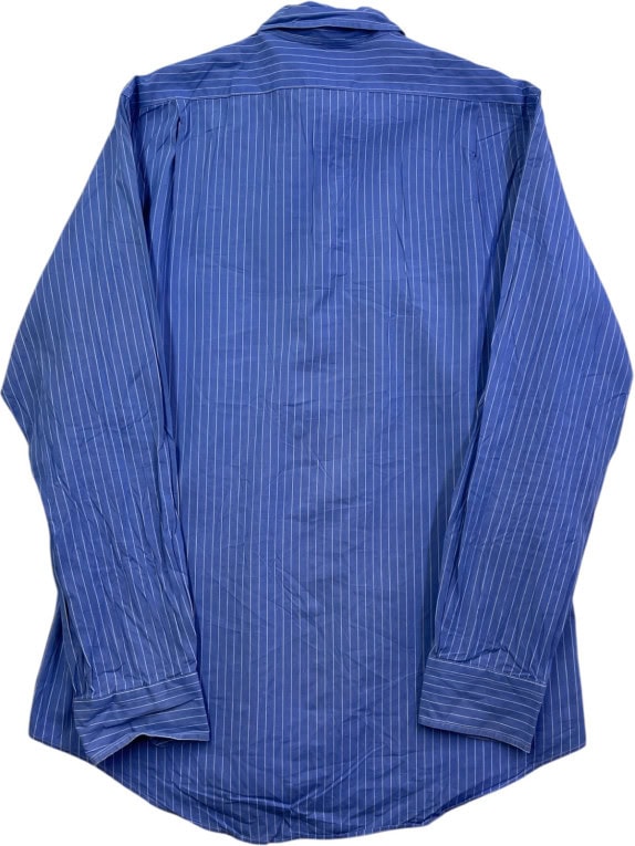 POLO RALPH LAUREN ΠΟΥΚΑΜΙΣΟ CLASSIC ΡΙΓΕ ΜΠΛΕ ΑΝΤΡΙΚΟ PRE OWNED L