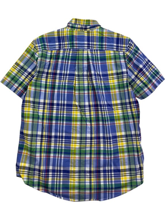 POLO RALPH LAUREN ΠΟΥΚΑΜΙΣΟ ΚΑΡΟ ΜΠΛΕ ΑΝΤΡΙΚΟ PRE OWNED M