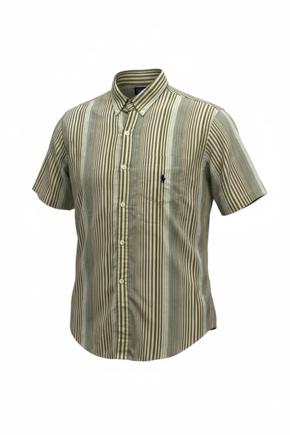 POLO RALPH LAUREN ΠΟΥΚΑΜΙΣΟ VINTAGE KENTHΜΕΝΟ ΛΟΓΟΤΥΠΟ ΡΙΓΕ ΑΝΔΡΙΚΟ L