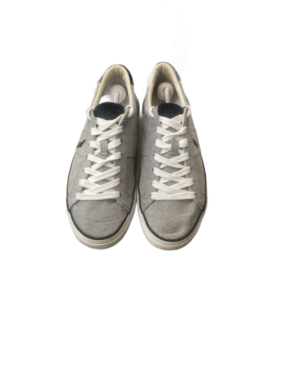 POLO RALPH LAUREN SNEAKERS MINIMAL ΓΚΡΙ ΑΝΤΡΙΚΟ PRE OWNED EU 42