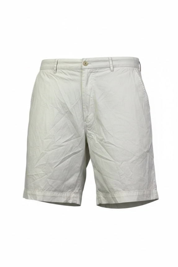 POLO RALPH LAUREN ΣΟΡΤΣ CHINO RETRO ΜΕ ΚΕΝΤΗΜΕΝΟ ΛΟΓΟΤΥΠΟ ΑΣΠΡΟ UNISEX XXL