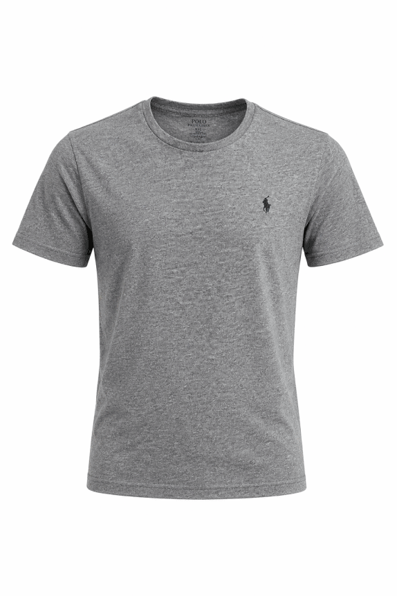POLO RALPH LAUREN T SHIRT MINIMAL GRIGIO UOMO PRE OWNED L
