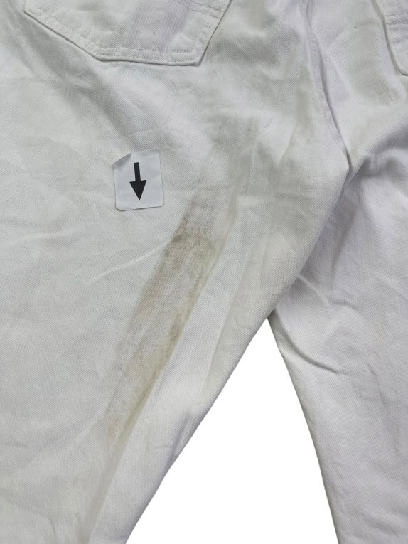 POLO RALPH LAUREN JEANS CLASSIC OFF WHITE MENS PRE OWNED M