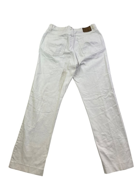 POLO RALPH LAUREN JEANS CLASSIC OFF WHITE MENS PRE OWNED M