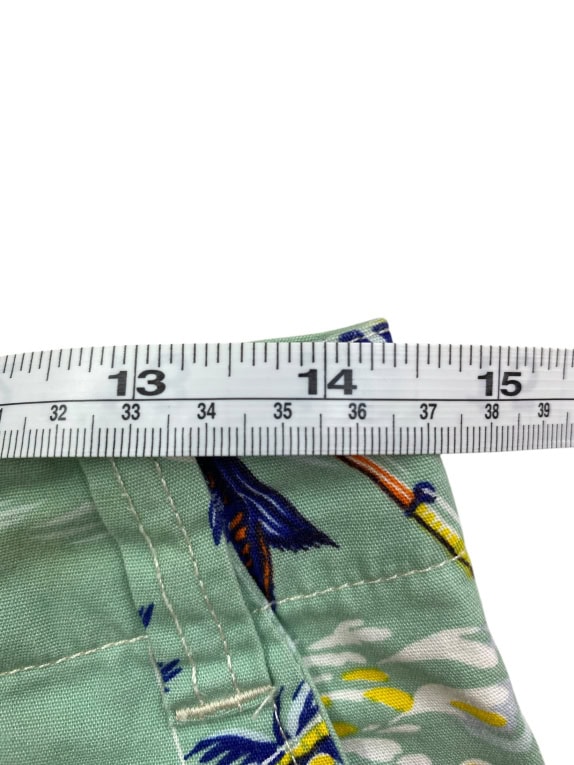 POLO RALPH LAUREN ΒΕΡΜΟΥΔΑ CHINO VINTAGE ALOHA PRINT ΜΕΝΤΑ UNISEX ΜΕΓΕΘΟΣ 18