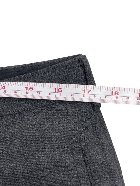 Prada Tailored Pants Elegant Minimal Grey Men’s L