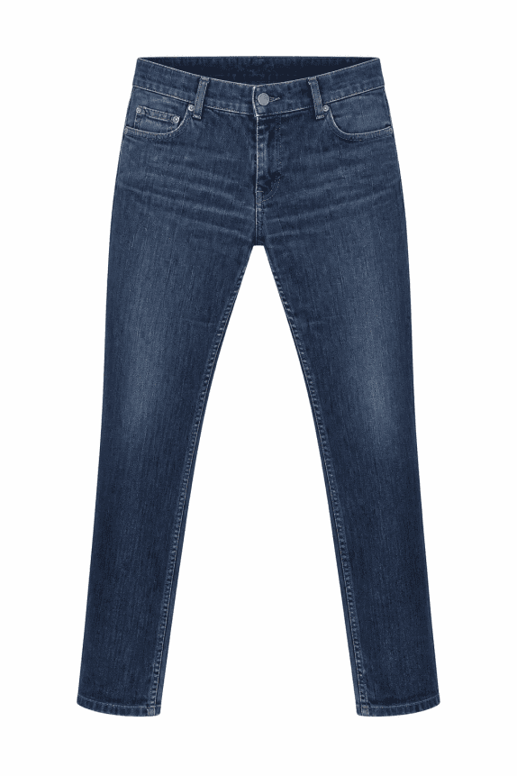 2000s PRADA ΤΖΙΝ ΠΑΝΤΕΛΟΝΙ MINIMAL WASHED BLUE ΑΝΤΡΙΚΟ PRE OWNED L