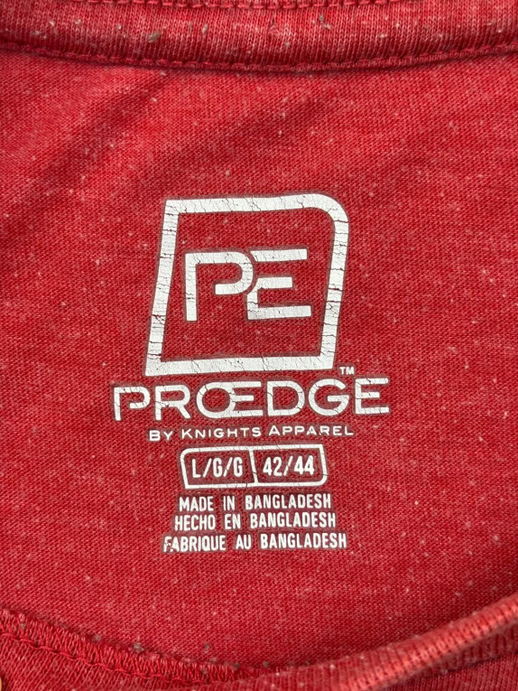 PRO EDGE NHL T SHIRT SPORTSWEAR GRAPHIC ΚΟΚΚΙΝΟ ΑΝΤΡΙΚΟ PRE OWNED L